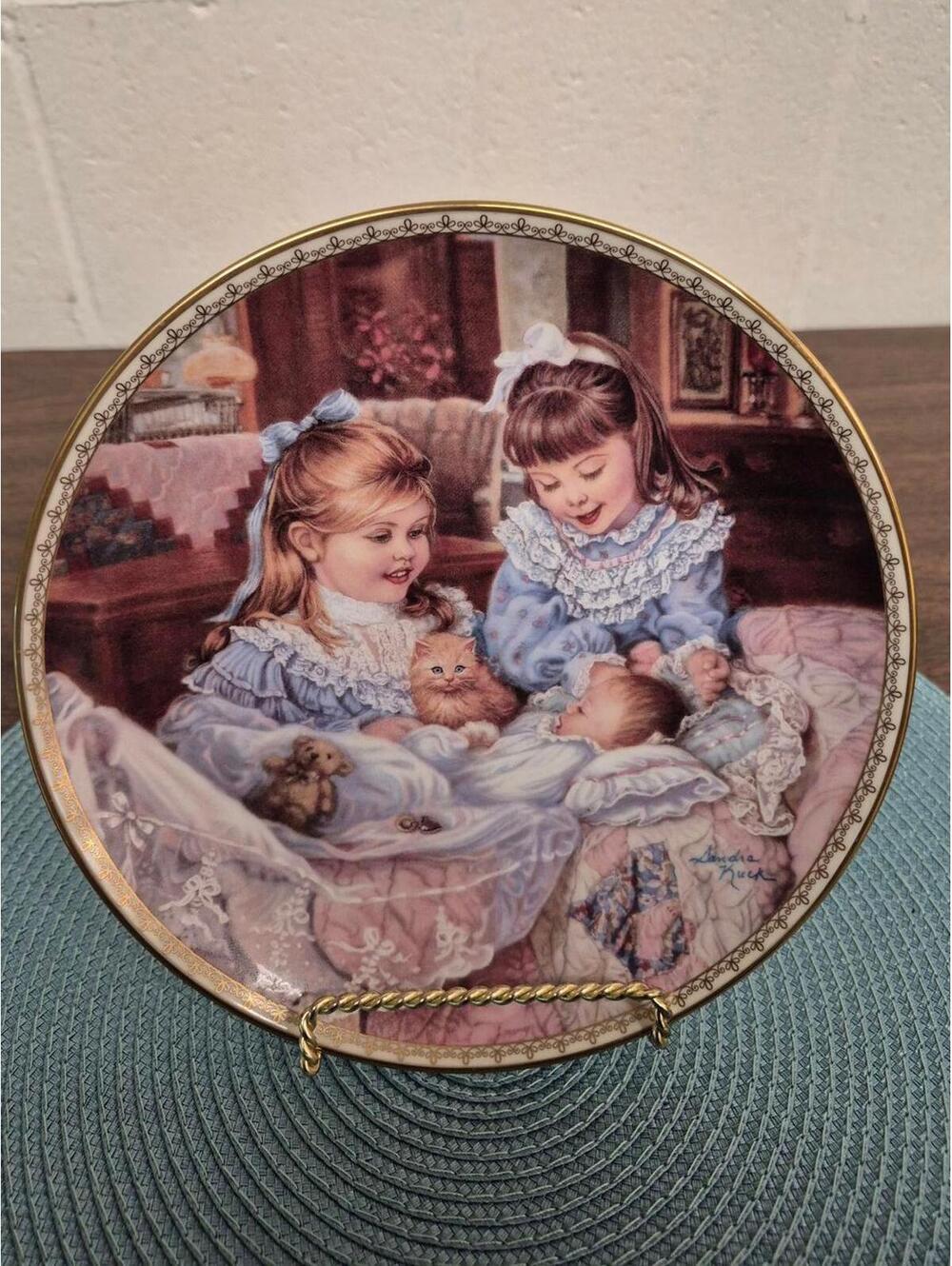 Limited Edition Collectible Plate - 'Little One' by Sandra Kuck